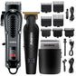 Solimpia Hair Clipper Set – Digital Display Electric Pusher with Scissors & Oil