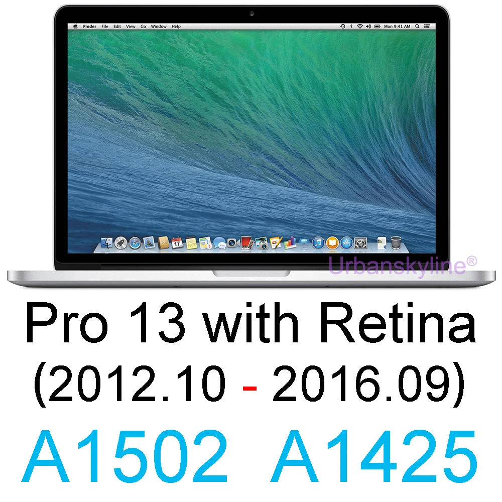Screen Protector for MacBook Air 15 13 M4 Pro 14 16 M3 M2 M1 Touch Bar ID 11 12 HD Skin Film Guard Cover 13.6 A3241 A3240 Retina