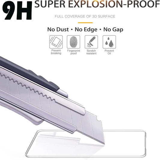 4PCS Tempered Glass for Motorola Moto G13 G23 G53 G73 G22 G32 G52 G72 G82 E13 E32 E22i Edge 20 Pro 30 Neo Screen Protector Film