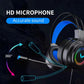 G60 Gaming Headset 7.1 Stereo Virtual Surround Bass Headphone with Microphone LED Light Foldable G58