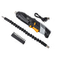 DIY 3.6V Cordless Screwdriver Drill – 1300mAh Li-Ion, Torque Force with Built-in LED Light