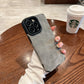 Fashion Matte Leather Silicone Case For iPhone 14 Plus 12 13 Mini 11 16 15 Pro Max 17 ProMax Lens Protection Shockproof Cover