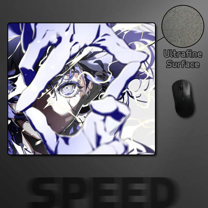 Game Professional Gaming Raze Mouse Pad Premium Mousepad Speed Desk Pad 40x45cm Mouse Mat High Elastic Non-slip Bottom Desk Mat