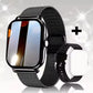 LAXASFIT 2025 Smart Watch Android IOS Bluetooth Talk Heart Rate Monitor Sleep Record Sports