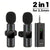 Wireless Lavalier Microphone – Mini Mic for iPhone, Android & Laptop, Live Streaming, Gaming & Recording