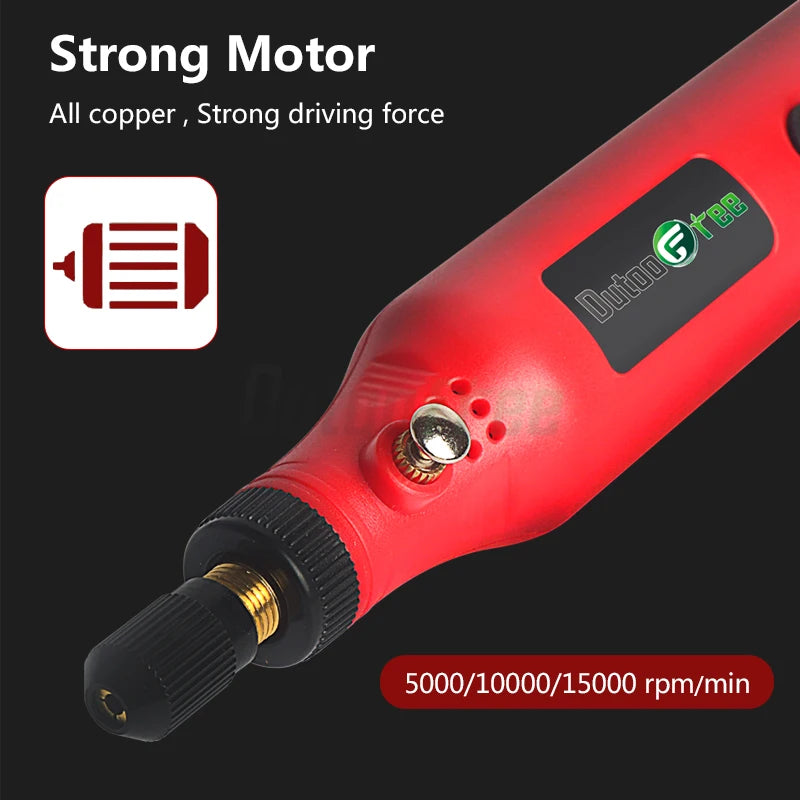 USB Wireless Mini Electric Rotary Drill – 5000-15000 RPM