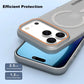 Popular Candy Colour PC Frosted Magnetic Charging Phone Case For IPhone 17 Air Pro Max Anti-Drop Translucent Matte Protect
