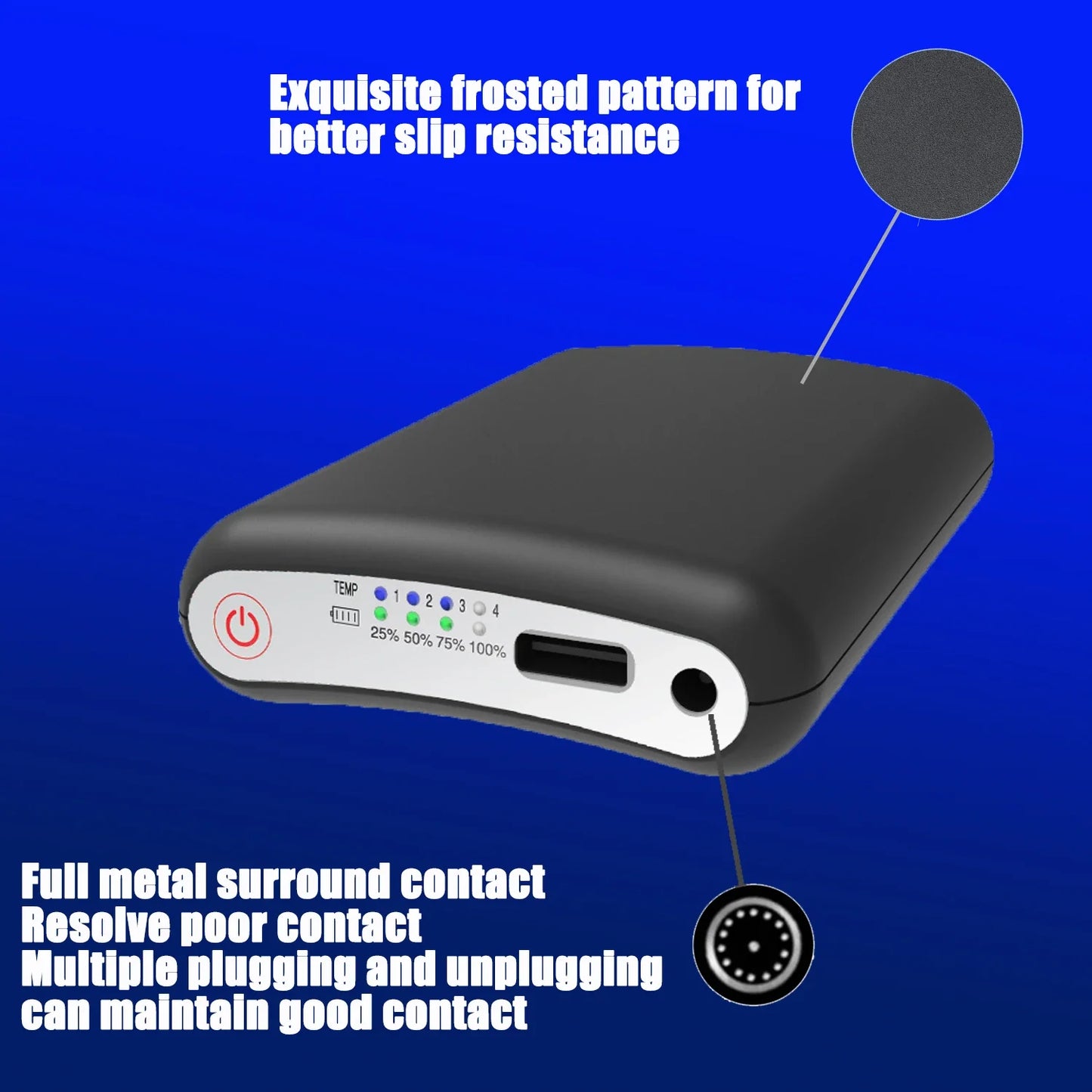 5V 5000mah Heated Socks Battery App Remote Control Lipo Battery Packs Winter Socks Warm Gloves Kneepad Rechargeable Power Bank