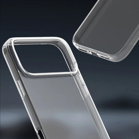 Transparent Soft Silicone TPU Phone Case For iPhone 17 Pro Max Ultra Thin Clear Shockproof Cases For iPhone 17 Air Back