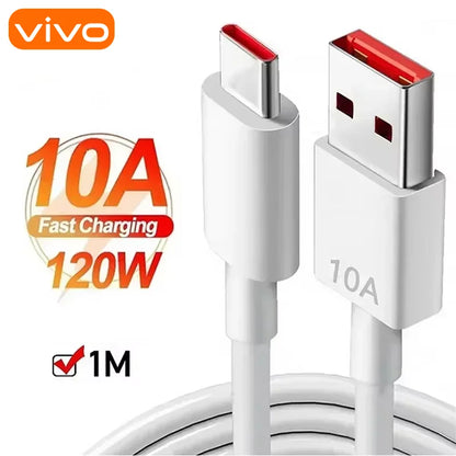 VIVO 120W Power Bank 50000mAh High Capacity Super Fast Charging Battery For iPhone Samsung Huawei