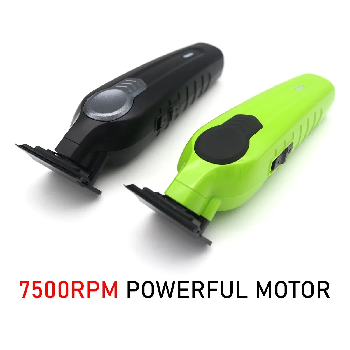 Professional T-Blade Hair Trimmer – USB Charging Base, DLC Blade, Beard & Hair Cutter