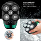 5-in-1 4D Men’s Electric Shaver – Rechargeable Bald Head Trimmer with Floating Heads