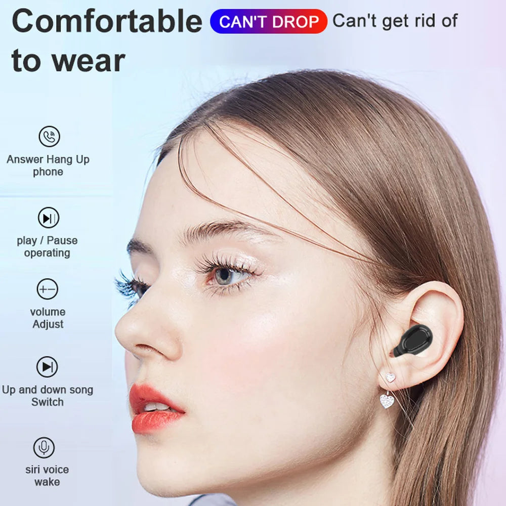 L21 Pro TWS Wireless Headphones Bluetooth HIFI Lossless Sound Sport Waterproof For All Smartphones