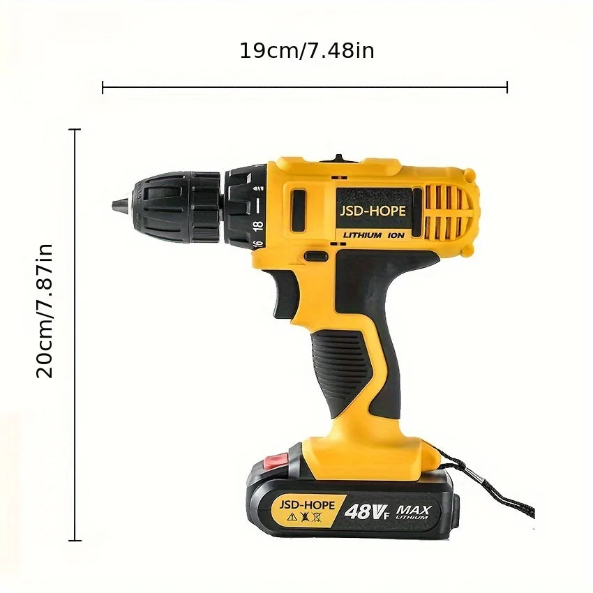 Electric Hammer Drill – Rechargeable Lithium Battery Hand Drill
