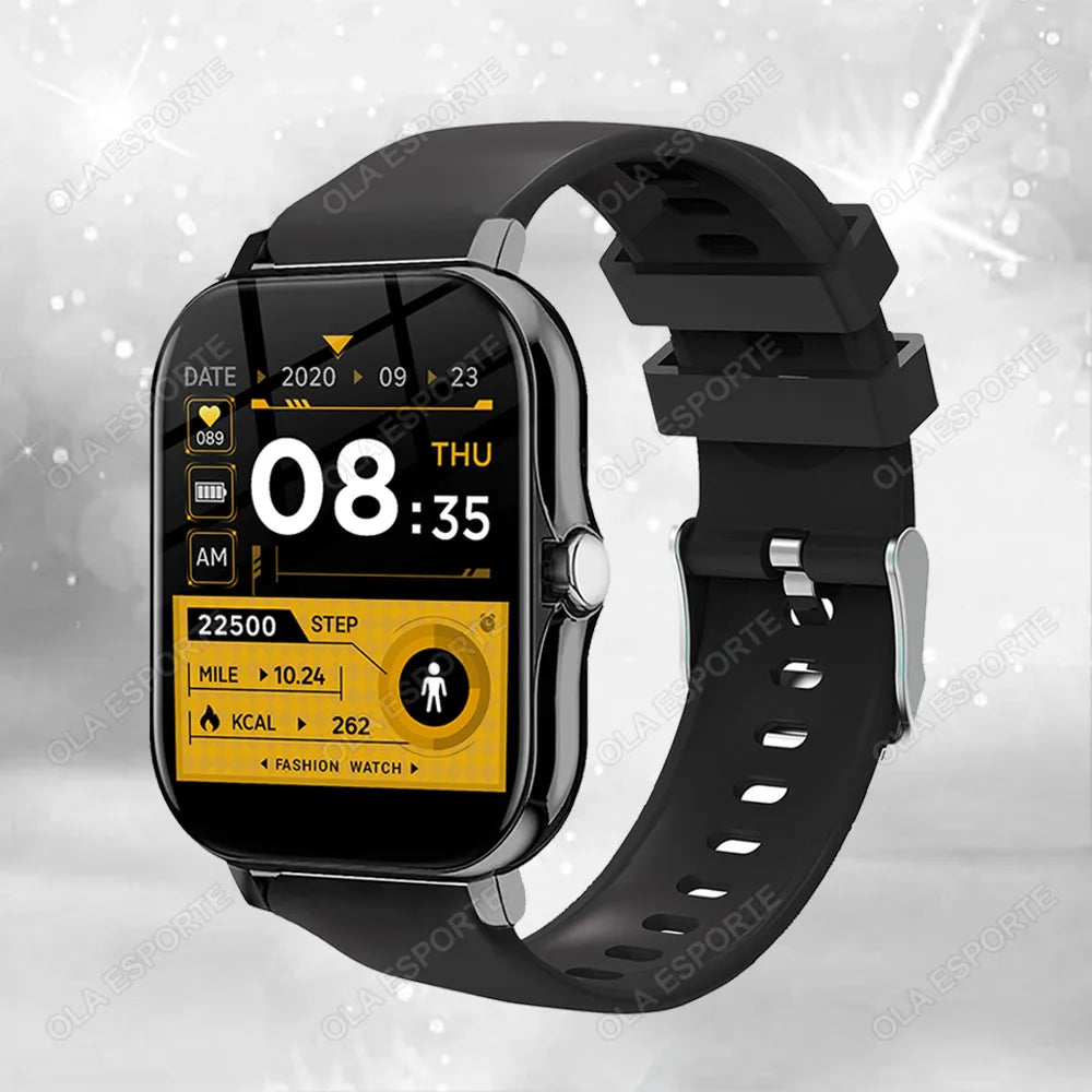 1.83'' Waterproof Smart Watch with Message Answer Call Sleep Monitoring Sports Pedometer Information Alerts For iPhone Android