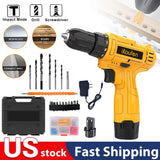 Cordless Brushless Lithium Drill Electric Dual Speed Impact Battery Powered Multi Function Drilling Tool