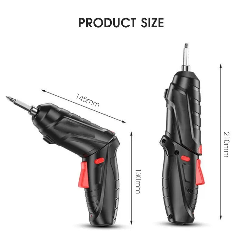 electric screw driver Mini Household  Drill Rotated Cordless Power Tools Household Maintenance Repair