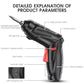 electric screw driver Mini Household  Drill Rotated Cordless Power Tools Household Maintenance Repair