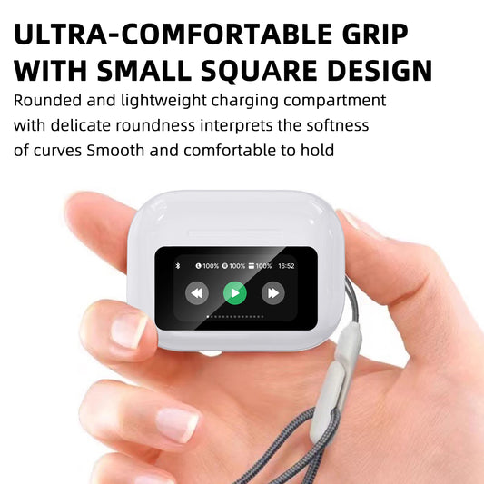 Wireless Bluetooth Headset ANC active noise cancelling earbuds with built-in microphone Touch earphones suitable for Android/iOS