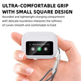 Wireless Bluetooth Headset ANC active noise cancelling earbuds with built-in microphone Touch earphones suitable for Android/iOS