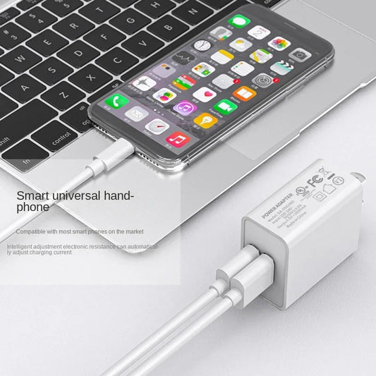 5V 2A US Plug USB Charging Dual Port Power Adapter For Home Travel Wall Quick Charger For Cell Phone Iphone Huawei Xiaomi Tablet