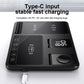 30W Electric Wireless Charger Stand for Airpods Pro Apple Watch Touch Control Fast Station for Iphone 16 15 14 13 12 11