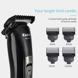 Kemei KM-1506 3-in-1 Electric Shaver – Rechargeable Hair & Nose Trimmer for Men