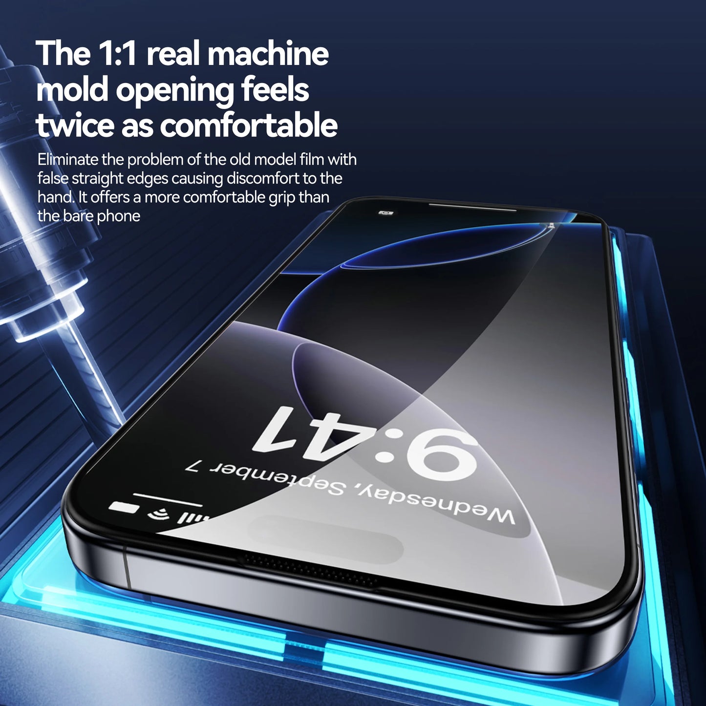 3Pcs For Apple iPhone 17 Pro Max 16 15 14 Plus 13 Air Tempered Glass Screen Protector 9H No Dust Bubbles Mobile Accessories