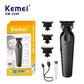 Kemei 1071/2299 2024 Professional Hair Clipper – Cordless Trimmer & Foil Shaver