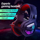 G7 LED Light Gaming Headset USB Stereo Surround Wired Noise Cancelling Microphone