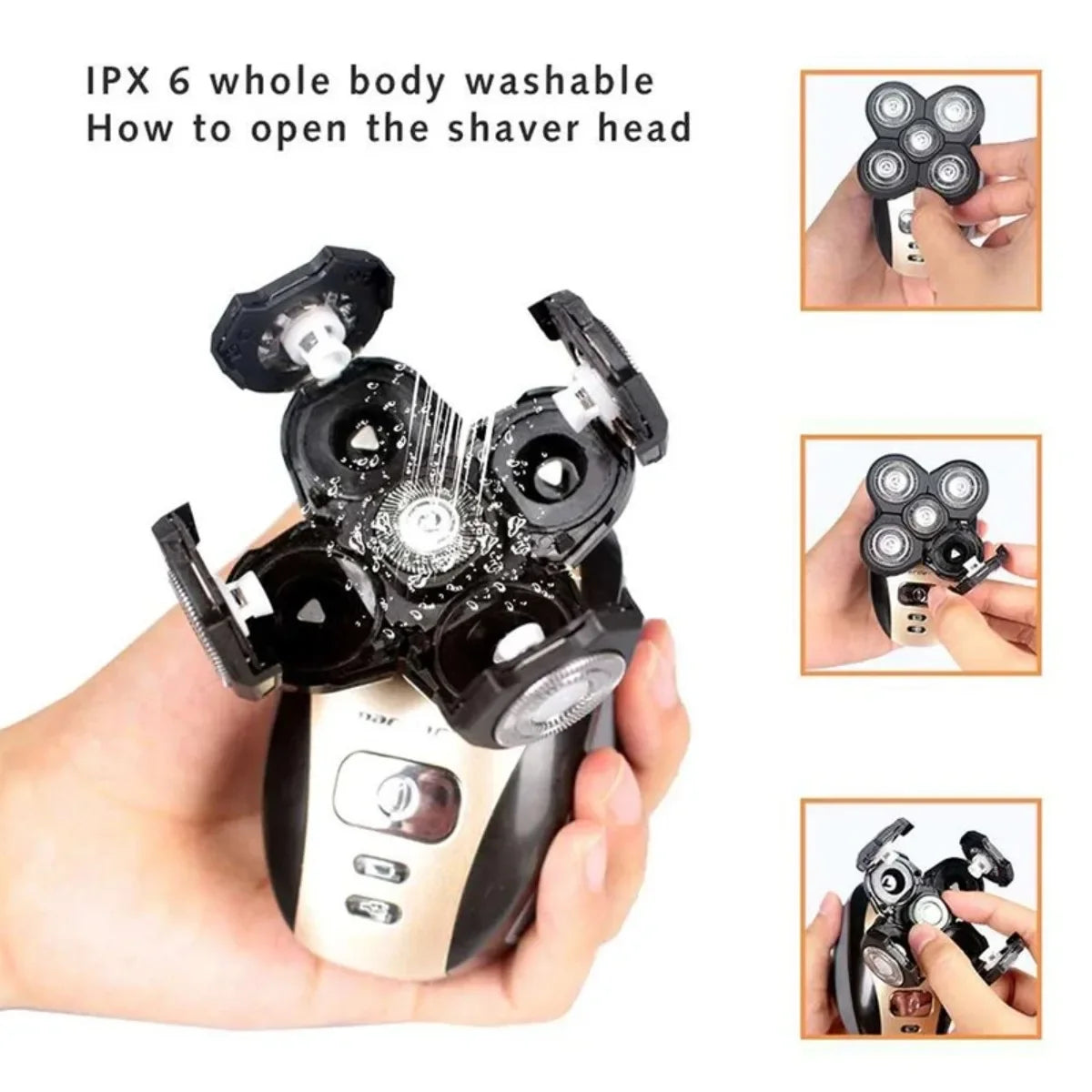 Men’s Capsule Mini Electric Shaver – Portable Pocket Smart Razor