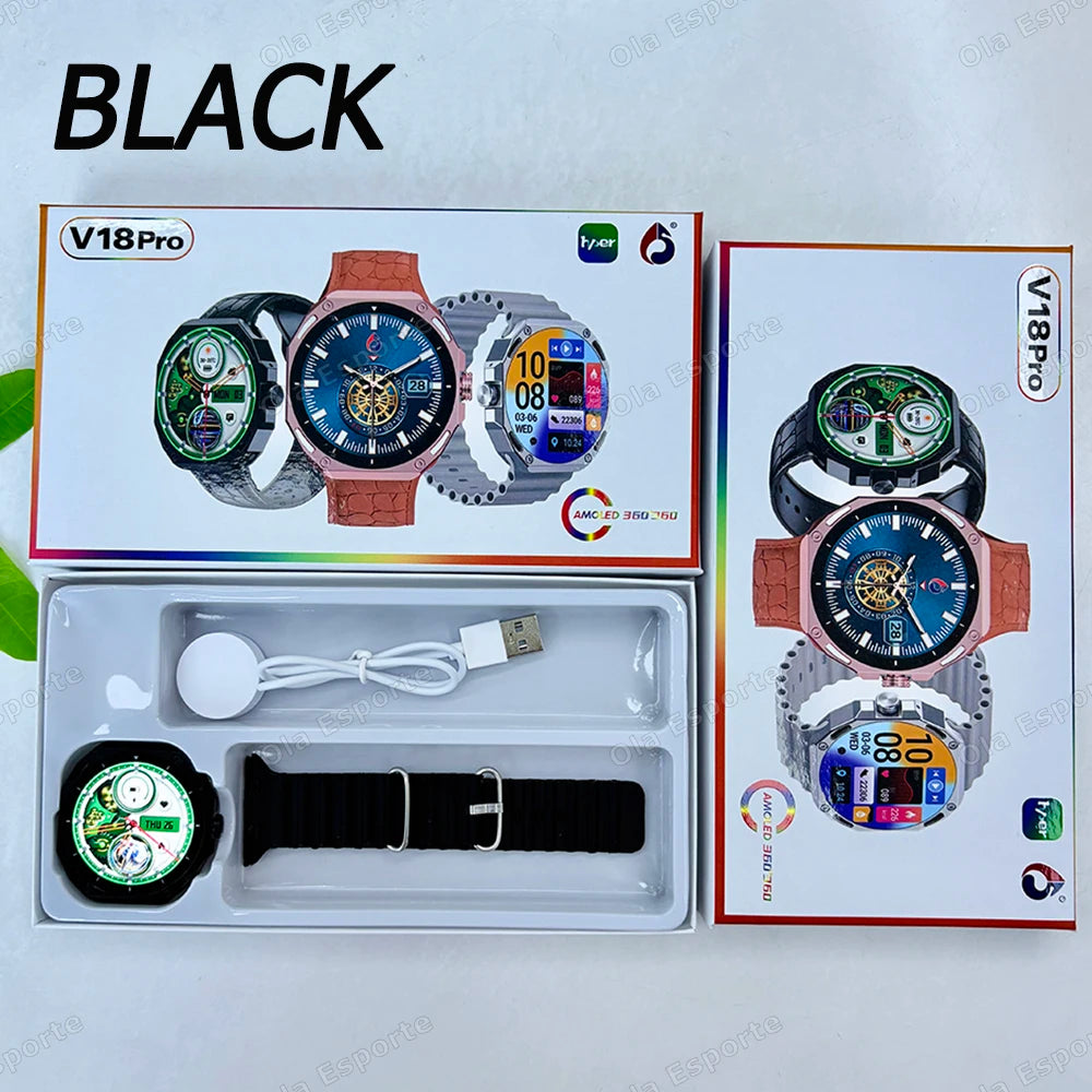 New Fashion Smart Watch 2025 Bluetooth Call Man Woman Heart Rate Health Monitoring Sports Waterproof for Android IOS