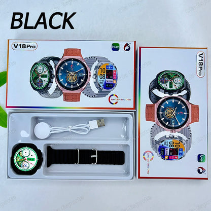 New Fashion Smart Watch 2025 Bluetooth Call Man Woman Heart Rate Health Monitoring Sports Waterproof for Android IOS