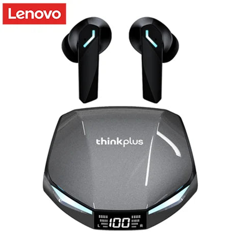 Original Lenovo XT53 Earphone Wireless Upgrade Bluetooth 5.4 Headphones Noise Reduction LED Low Latency Gaming