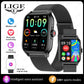 LIGE New 2025 With Flashlight Waterproof Smartwatch Men Bluetooth Calling  Women Multiple Sports Modes Man