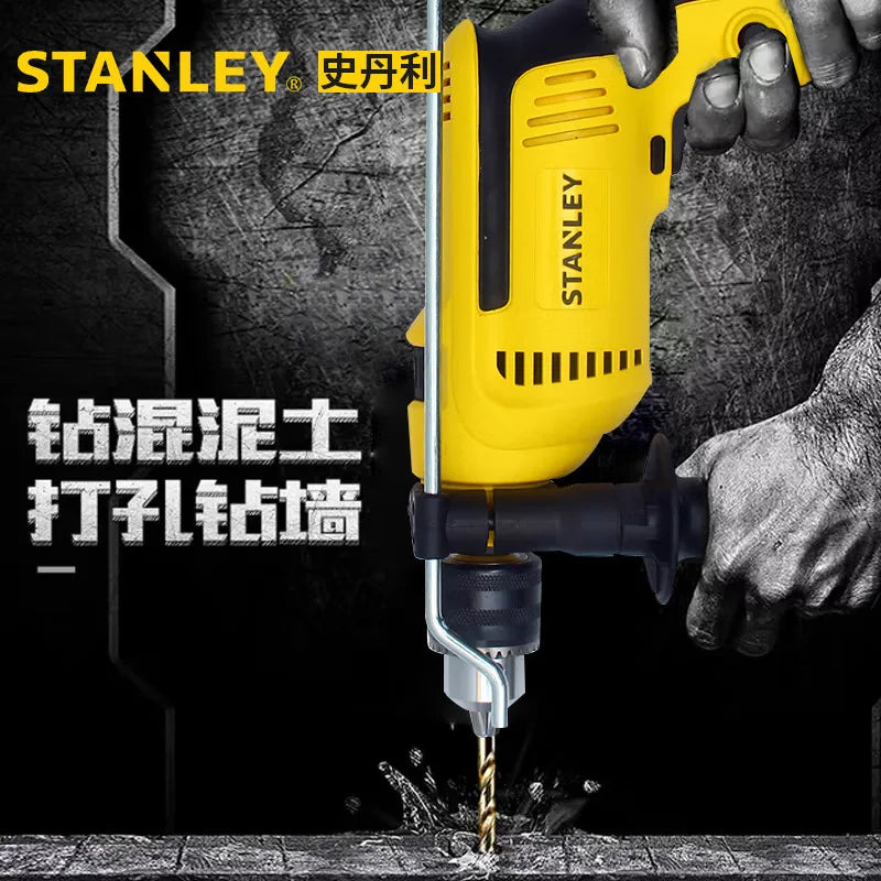 Stanley Industrial Impact Drill – Dual-Use High-Power Electric Pistol Drill