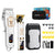 Professional T-Blade Hair Clipper Set – Cordless, LED Display, Barber Kit for Men