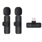 2.4G Wireless Lavalier Microphone – Portable Mini Mic for iPhone, Android & Live Streaming