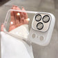 Luxury Hard Acrylic Transparent Case for iPhone 17 Air 13 14 15 16 17 Pro Max Plus 12 11 Lens Film Protection Shockproof