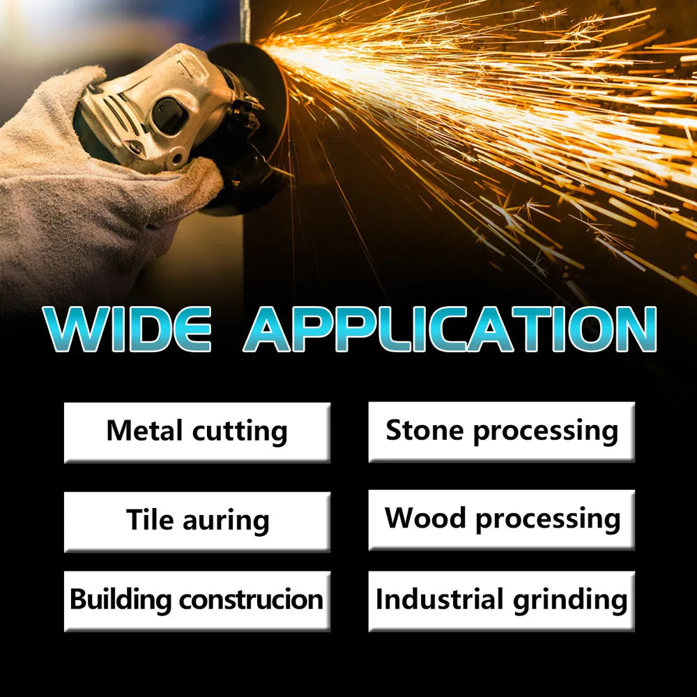 125mm Brushless Angle Grinder Cordless Electric Angle Grinder Power Tool Polishing Cutting Machine for Makita 18V Battery