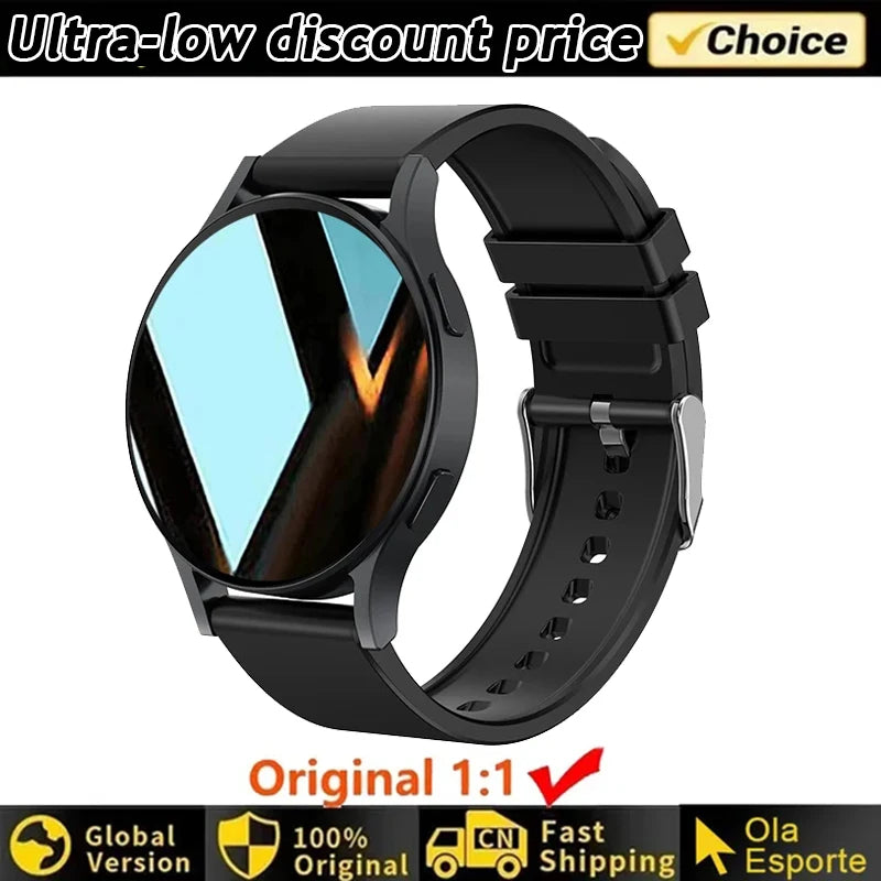 Smartwatch Women Watch 6 Health Monitoring Watch Waterproof Voice Assistant Bluetooth Call 2025 New Sports Watch