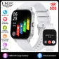 LIGE 2.04" HD Display 2025 New 1000mAh Large Battery Smart Watch Bluetooth Call Health Monitor IP68 Waterproof Sport