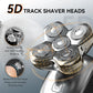 MAXGROOM 5D Electric Head Shaver – Magnetic Floating Blade, USB Rechargeable Waterproof Razor