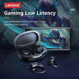 Ship From US Lenovo LP75 Bluetooth 5.3 Headphones Wireless Music LED Digital Display Noise Reduction Game New