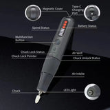 CreationSpace 8V Cordless Rotary Tool – 5-Speed Engraving Machine (5000–23000 RPM) for Carving, Sanding & Polishing