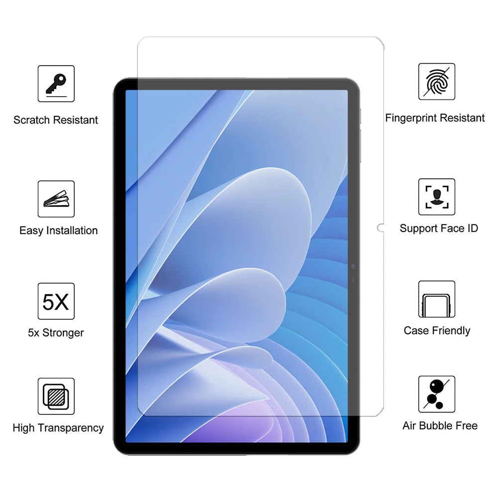 3PCS for DOOGEE T30 Pro 11″ 2023 Tempered Glass screenprotective tablet film HD Antiscratch