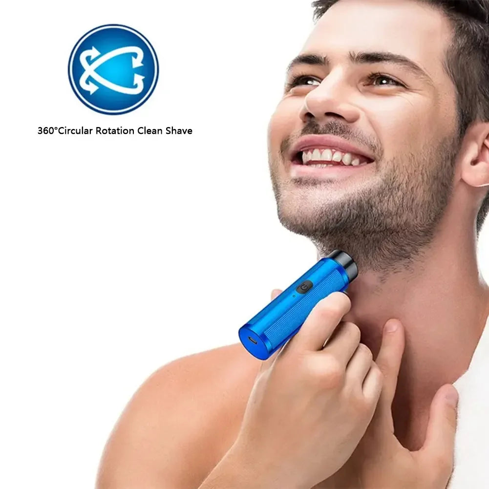 Men’s Mini Electric Shaver – Rechargeable Razor & Epilator for Men & Women