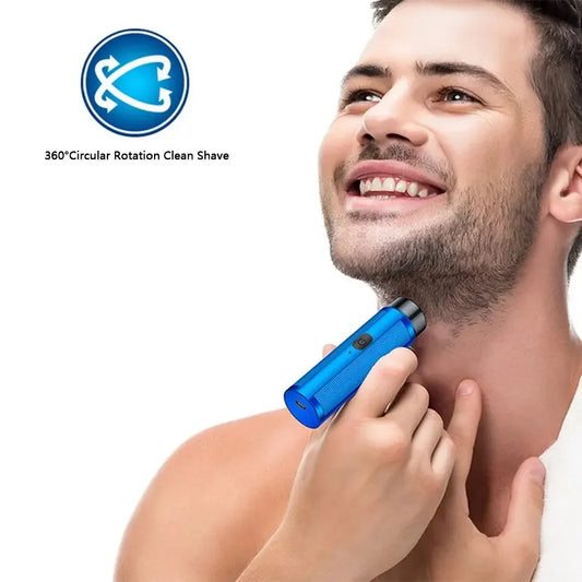 Men’s Mini Electric Shaver – Rechargeable Razor & Epilator for Men & Women