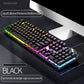 104-Key Wired Gaming Keyboard – Backlit Mechanical Feel for PC & Laptop