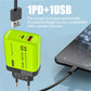 2 Ports USB C PD Charger Quick 3.0 Type C USB Phone Fast For iPhone 15 14 Samsung Xiaomi Huawei